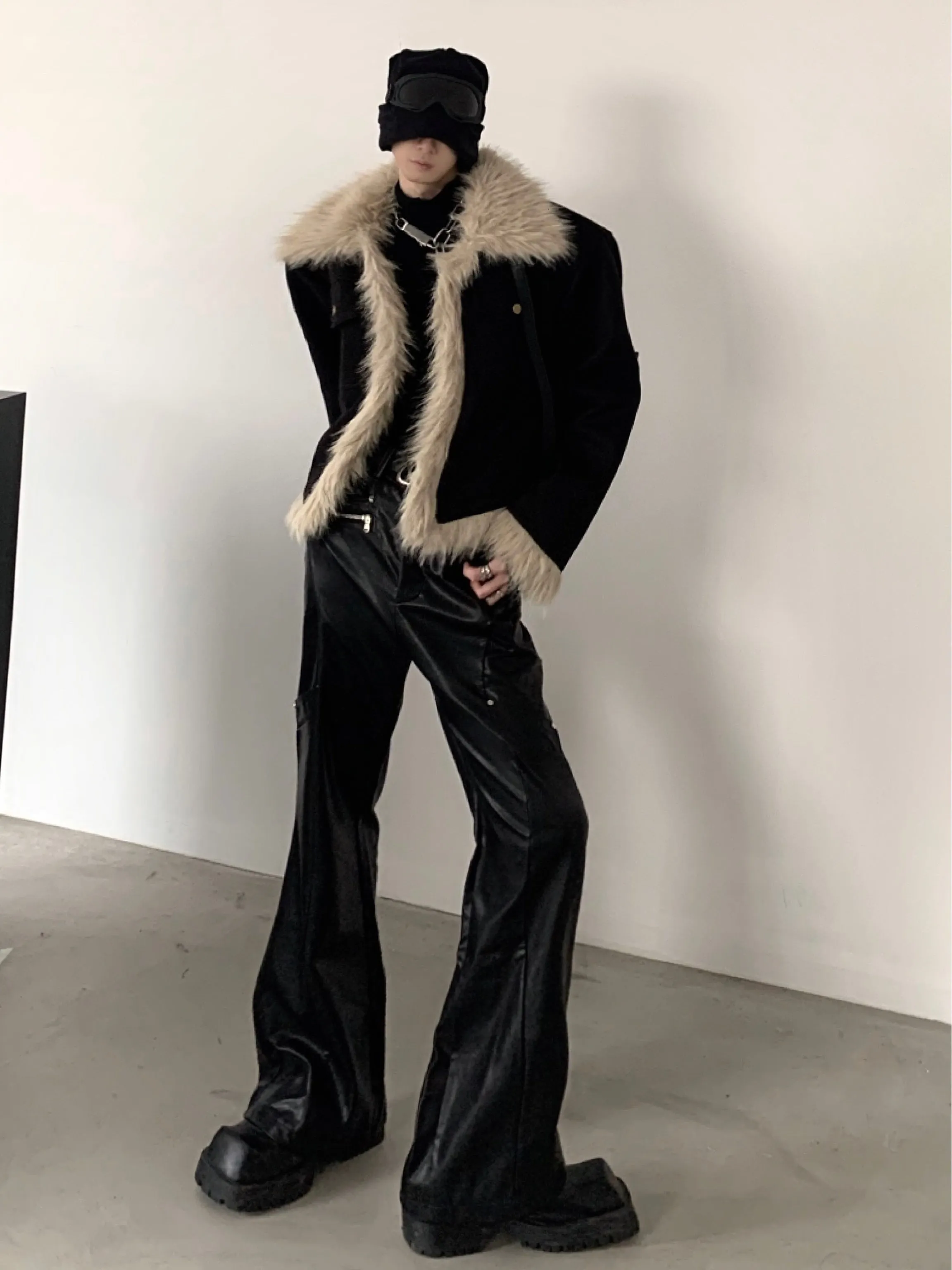 【23s December.】Retro Fur Collar Design Jacket