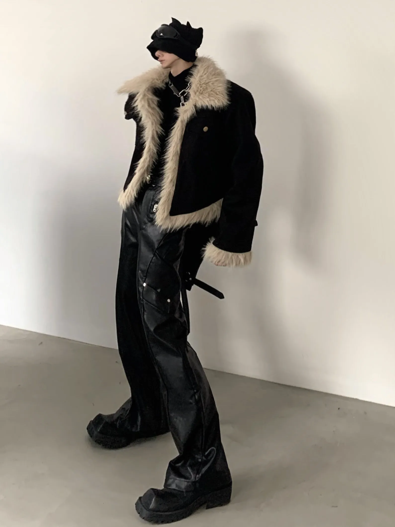 【23s December.】Retro Fur Collar Design Jacket