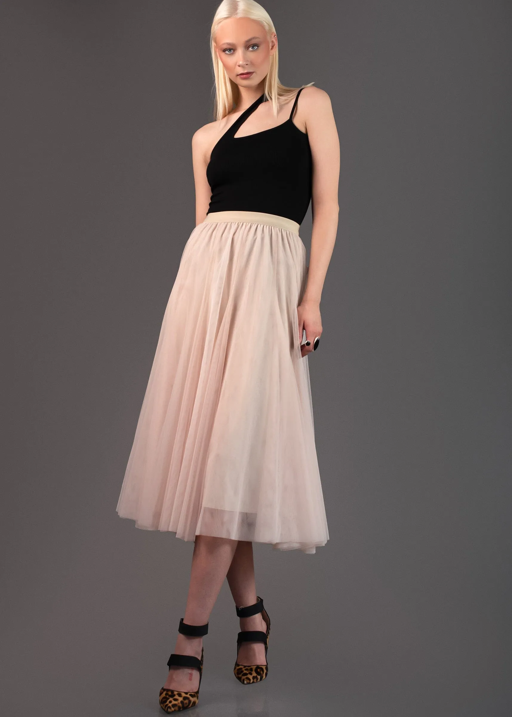 A-Line Tulle Skirt