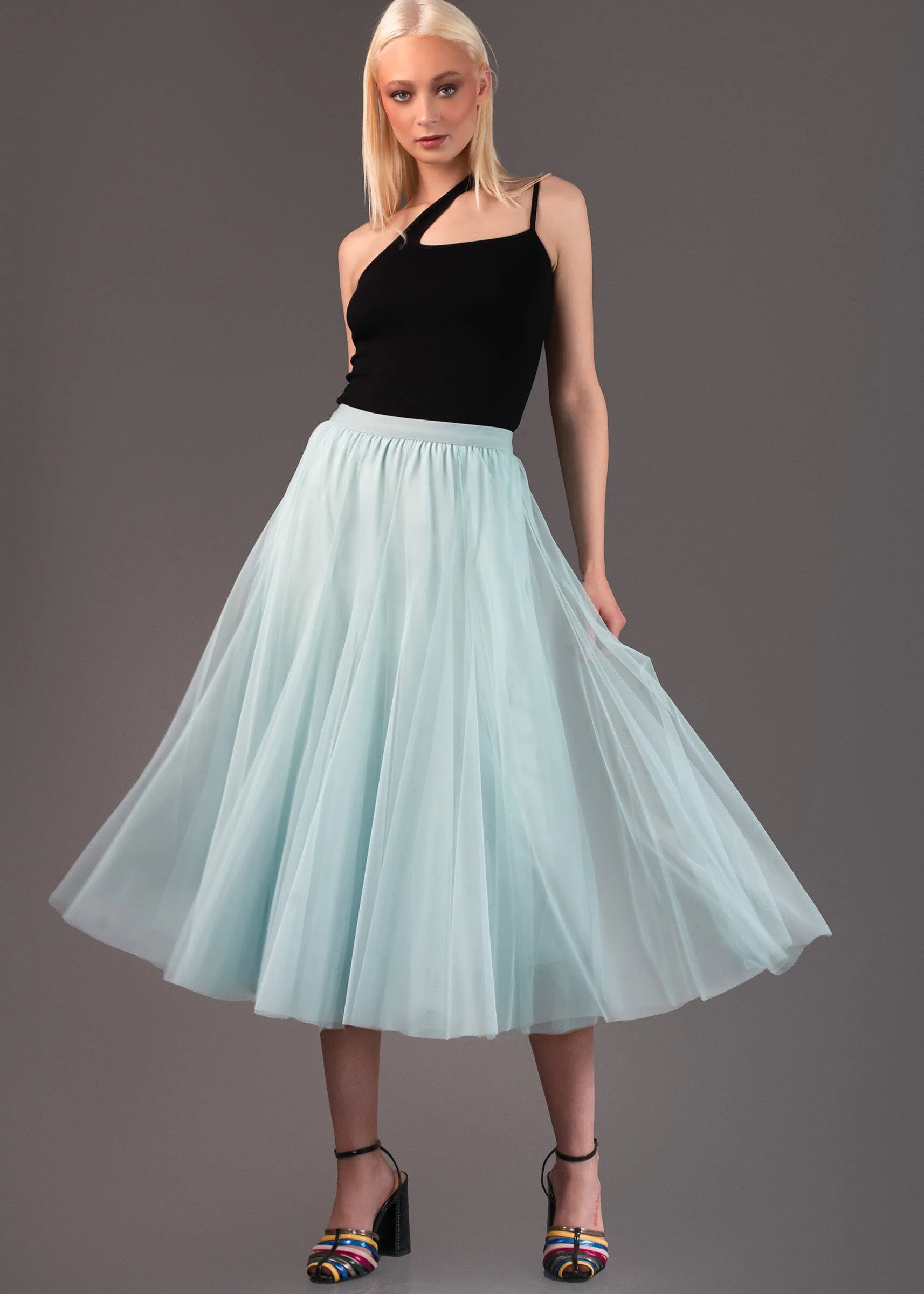 A-Line Tulle Skirt