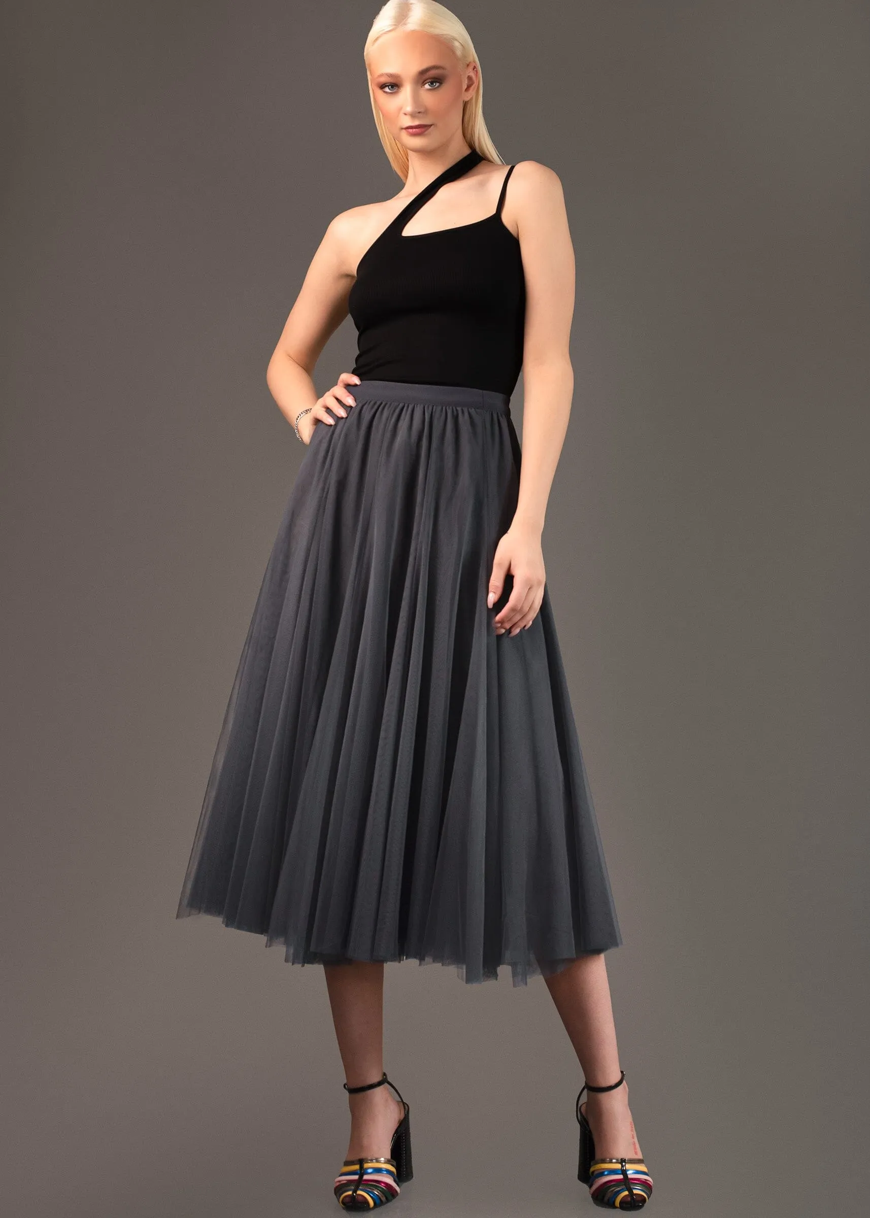 A-Line Tulle Skirt