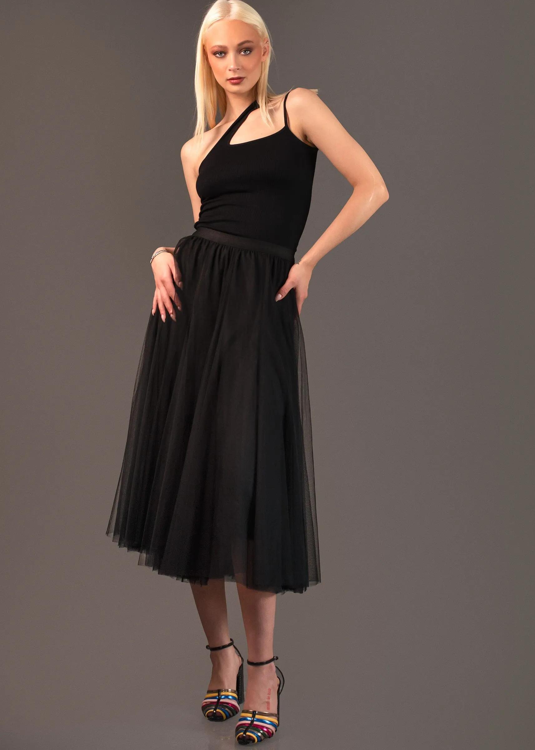 A-Line Tulle Skirt