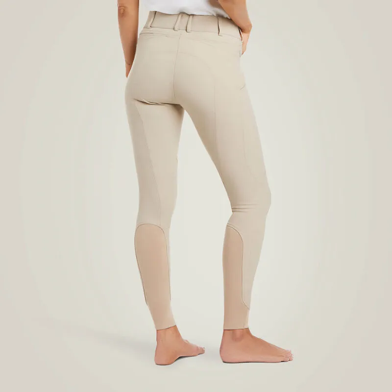 Ariat® Women's "Prelude" Knee Patch Breeches - Olympia Tan