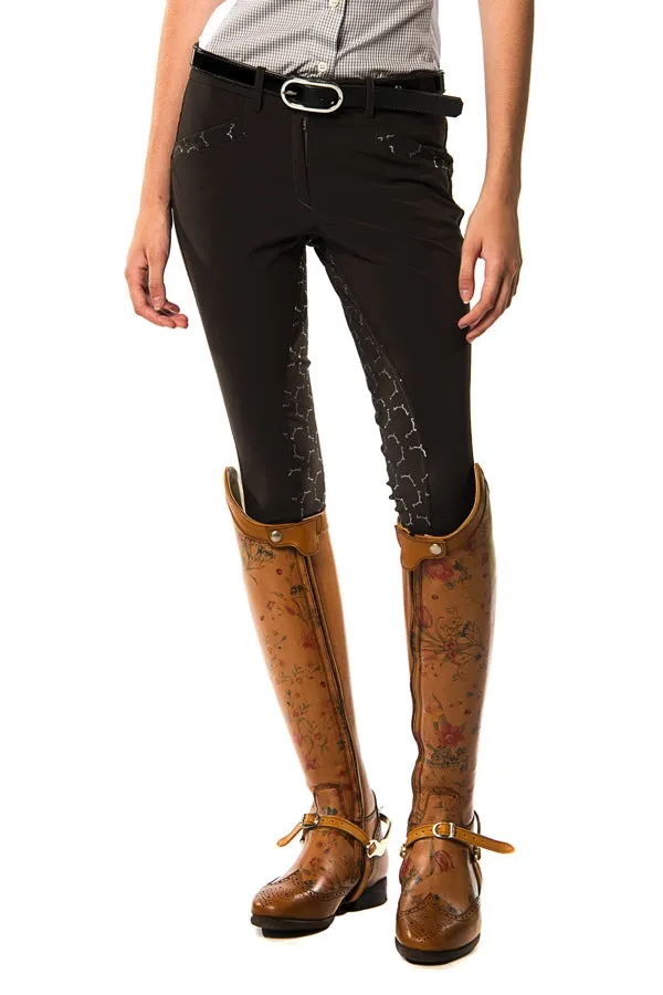 B - Belle Training Breeches (Chocolate Brown)