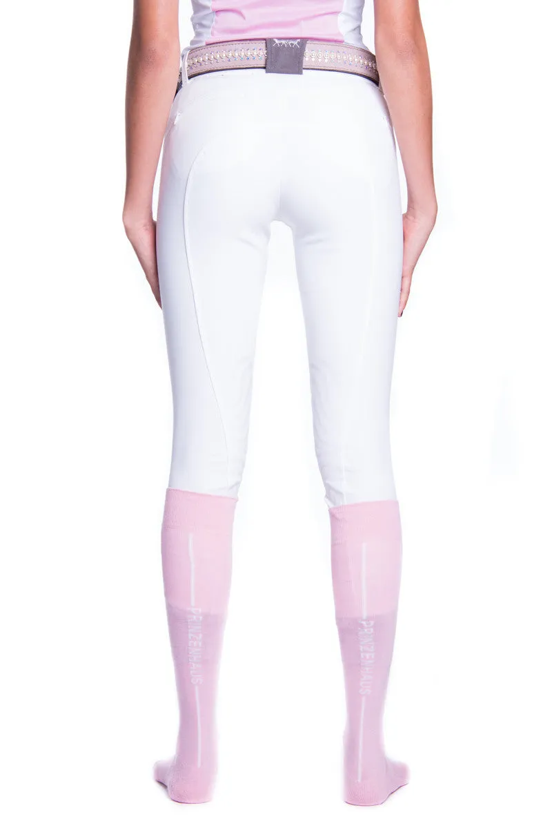 B-Oliver Competition Breeches (White)