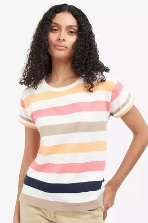 Barbour Lyndale ladies striped top LML0759OR12