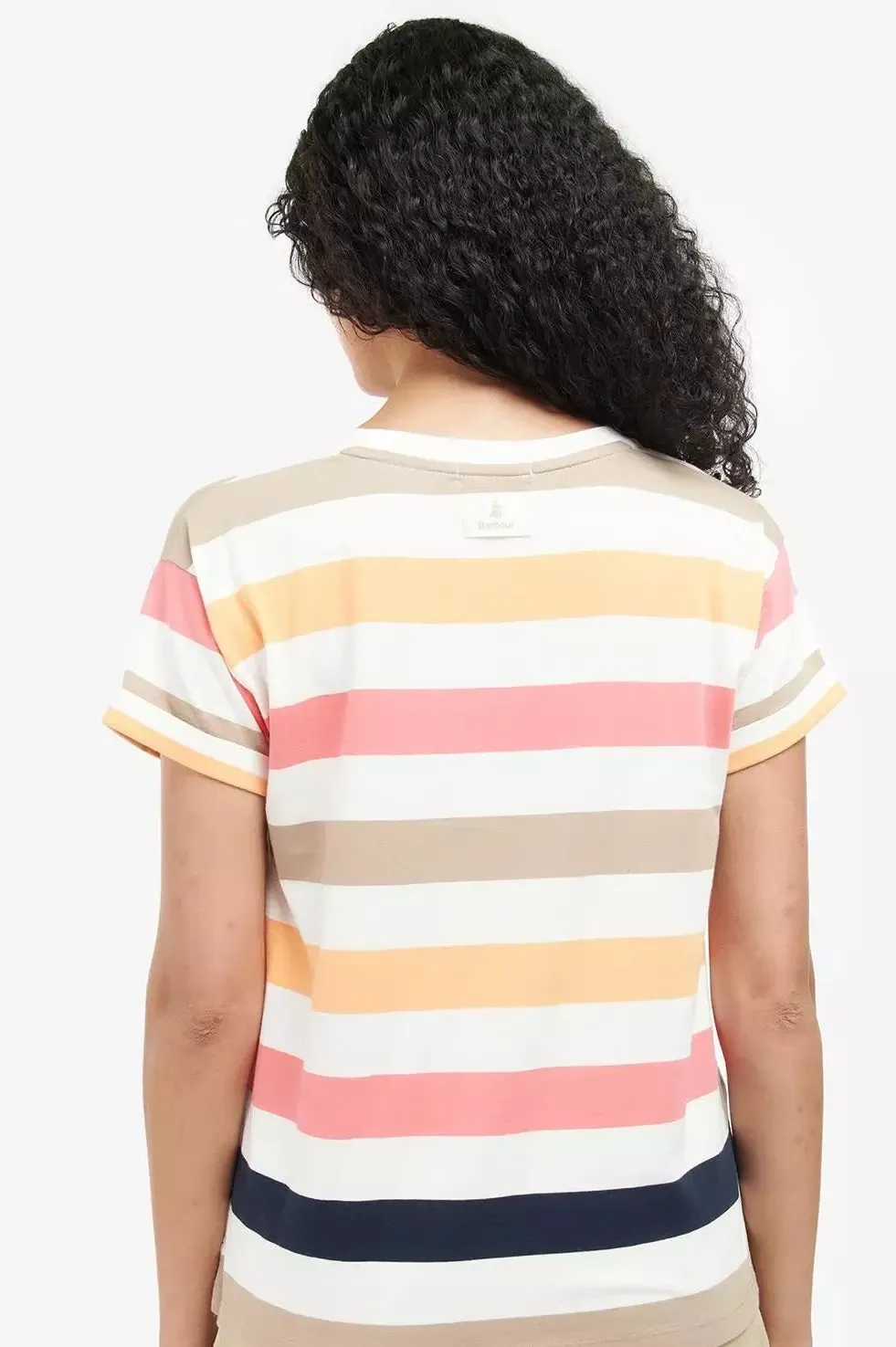 Barbour Lyndale ladies striped top LML0759OR12