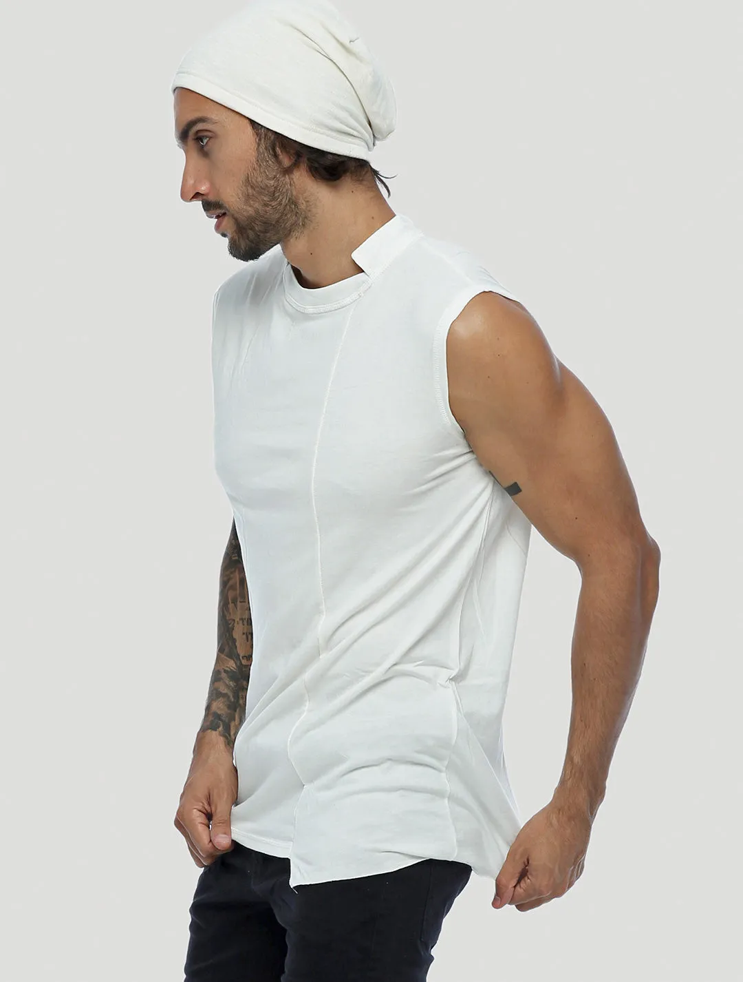 Blended Sleeveless Tee