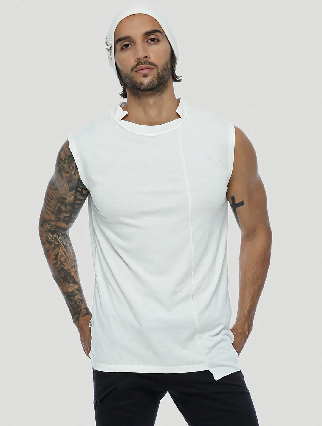 Blended Sleeveless Tee