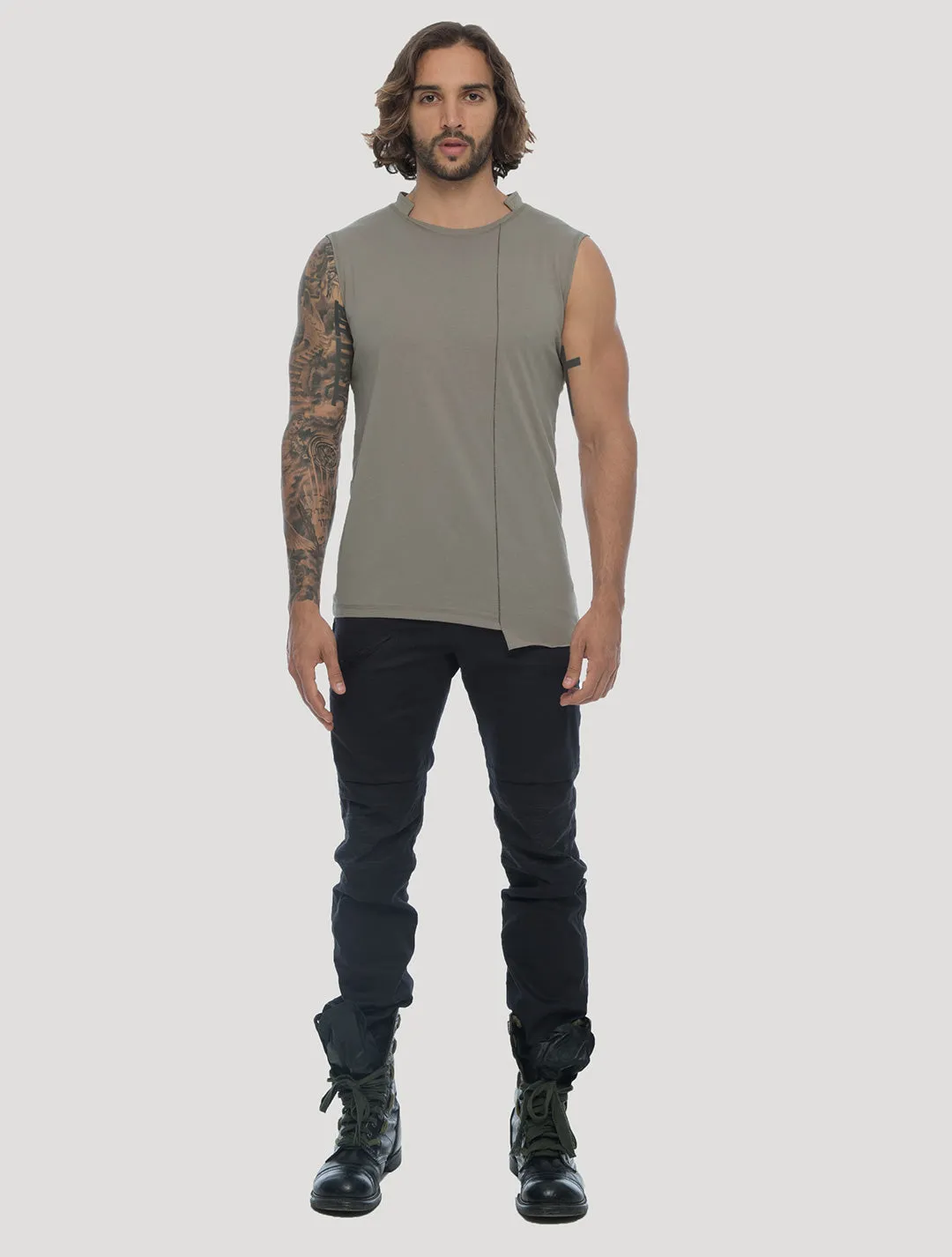 Blended Sleeveless Tee