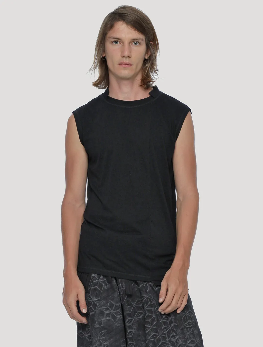 Blended Sleeveless Tee