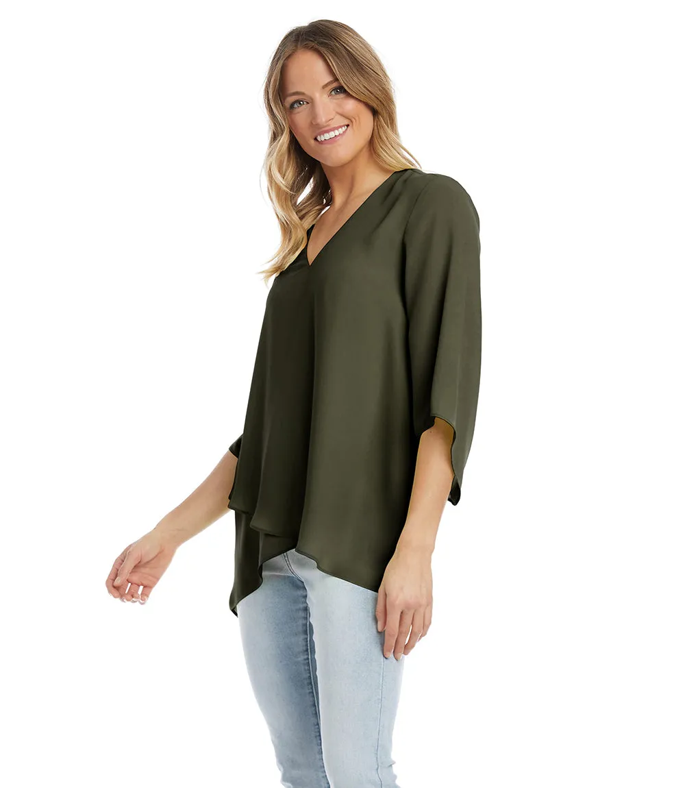 Bracelet Sleeve Asymmetric Top