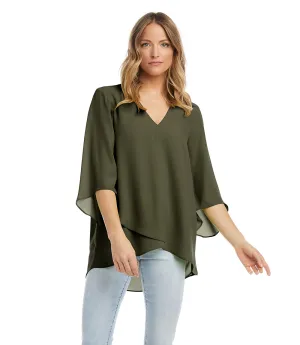 Bracelet Sleeve Asymmetric Top