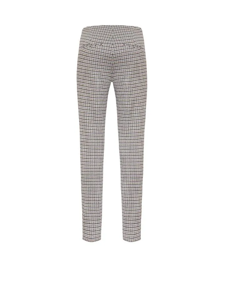 Cambio Ros Micro Check Ankle Pant