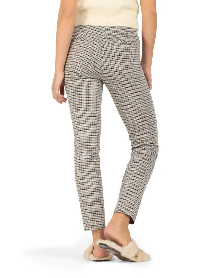 Cambio Ros Micro Check Ankle Pant