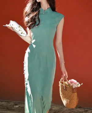 Celestial Turqoise Cheongsam