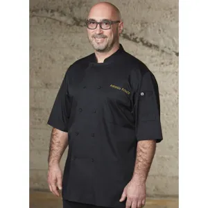 Chef Works JLCVBLK4XL Chef's Coat