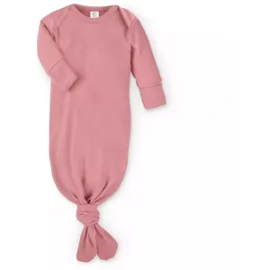 Colored Organics Infant Gown Rose