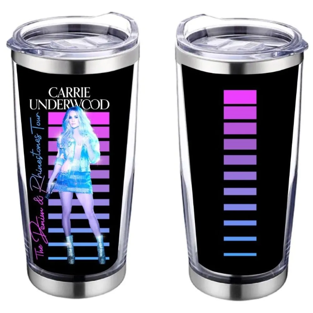 Denim & Rhinestones Tour Sound Bar Tumbler