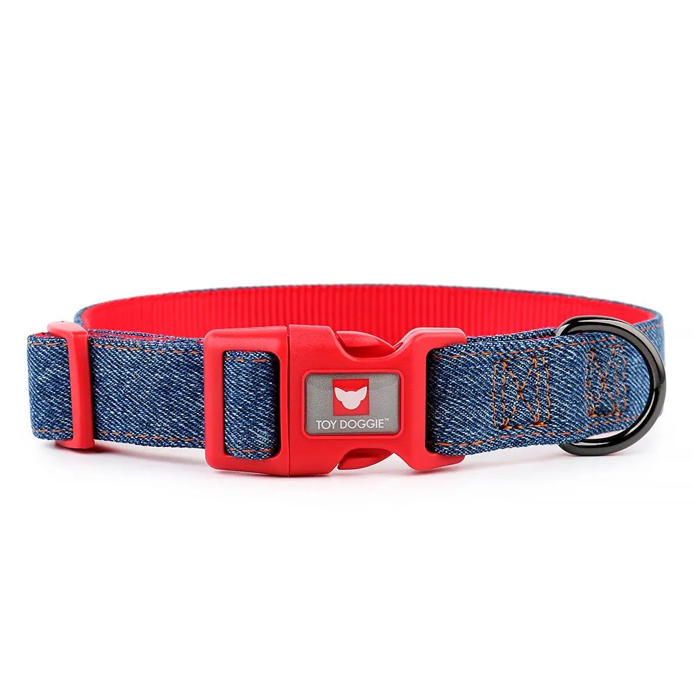 Denim Dog Collar