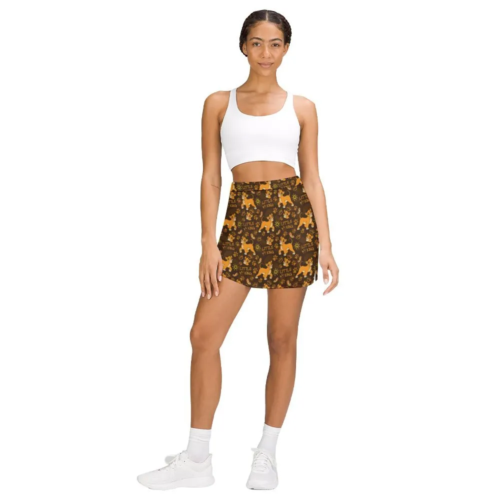 Disney Lion King Little King Athletic A-Line Skirt With Pocket