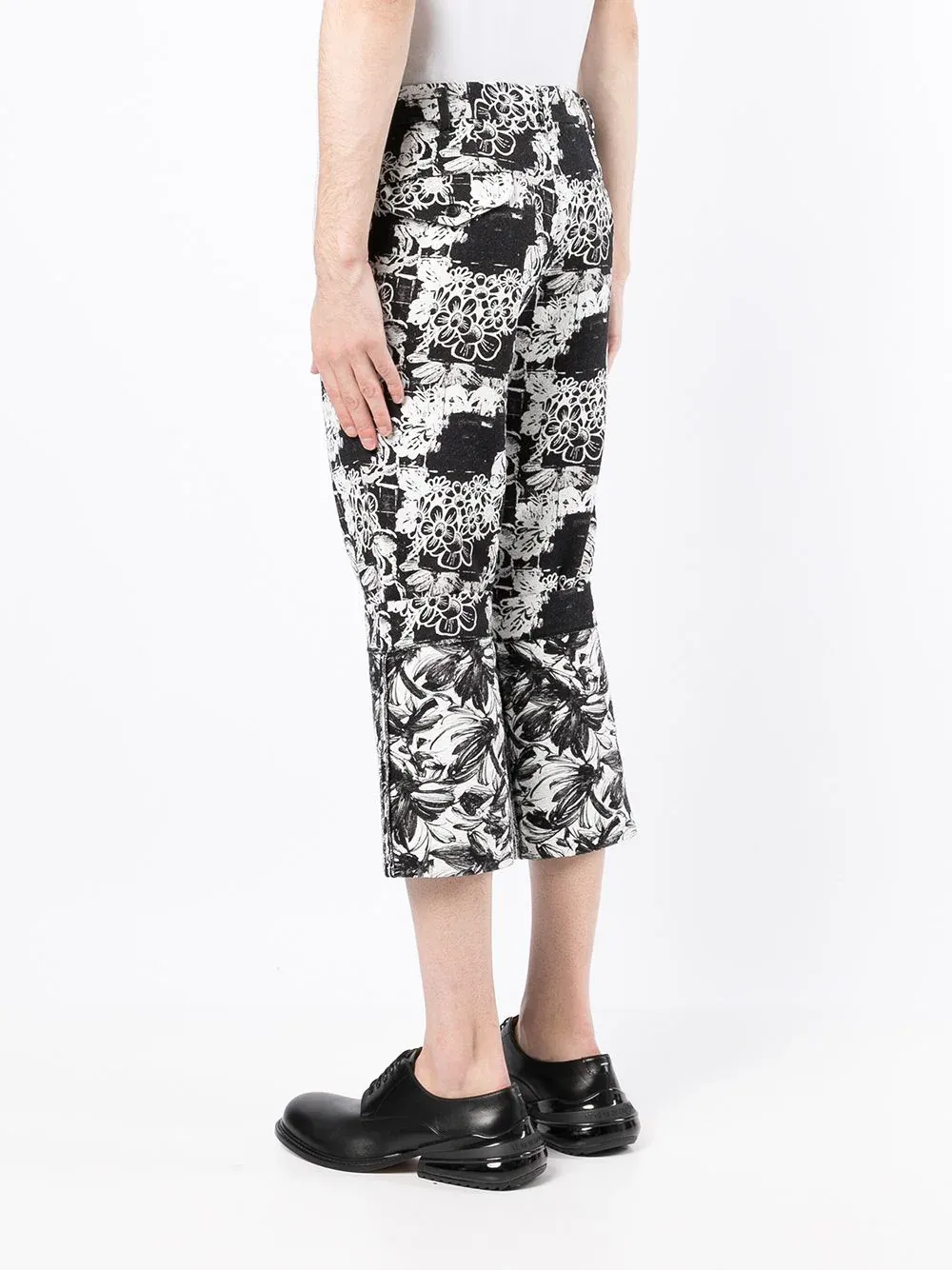 Double-Sided Floral Pants