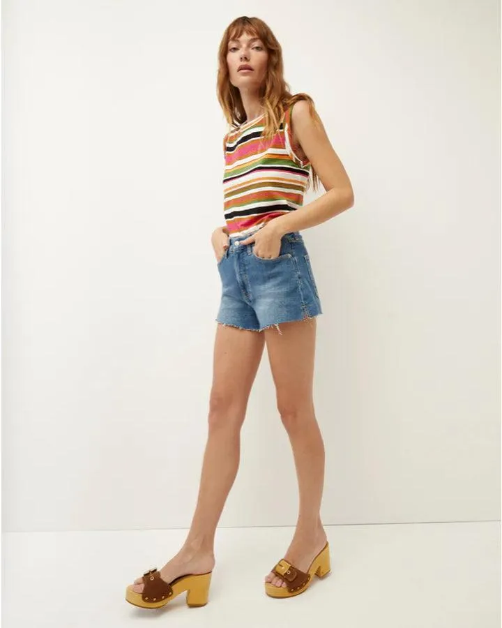 Dree Striped Muscle Tee Multi