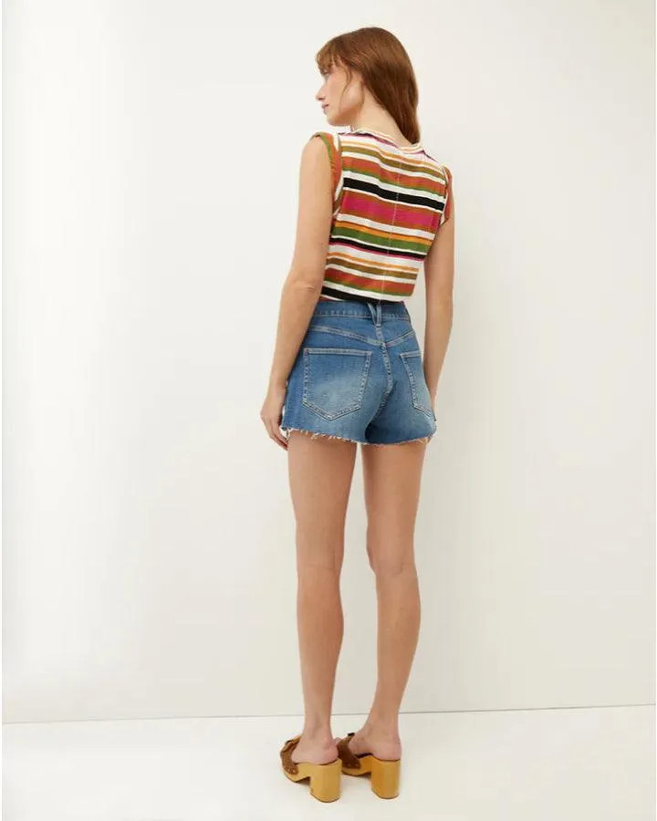 Dree Striped Muscle Tee Multi