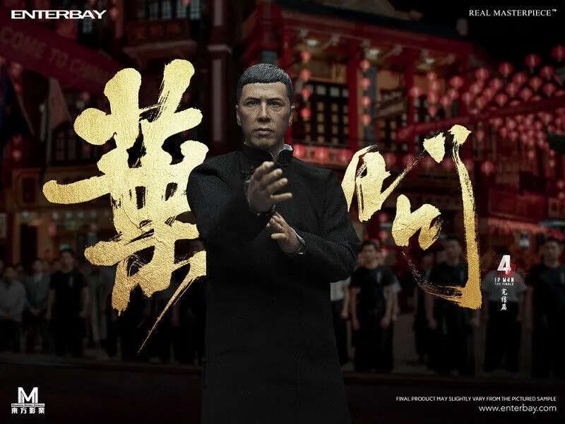 Enterbay RM-1083 Ip Man 4: The Finale 1/6 Model Toys Donnie Yen Action Figures