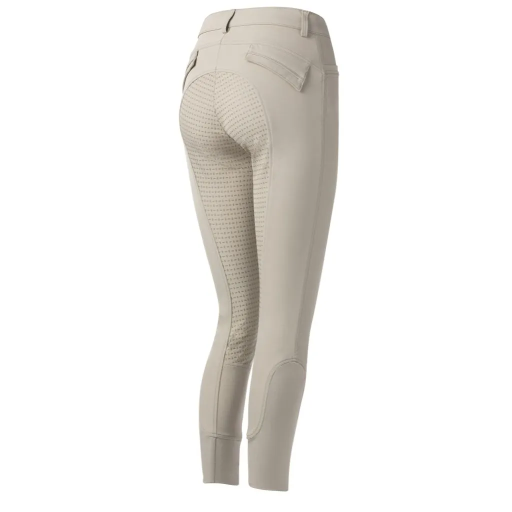 Equi Theme Micro Ladies Lightweight Silicone Full Seat Breeches