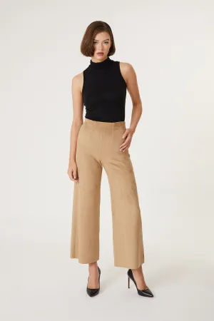 Fiona Faux Suede Wide Leg