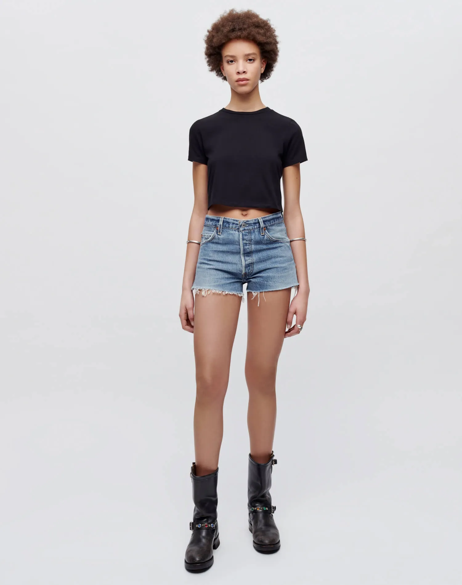 Hanes Micro Tee - Black