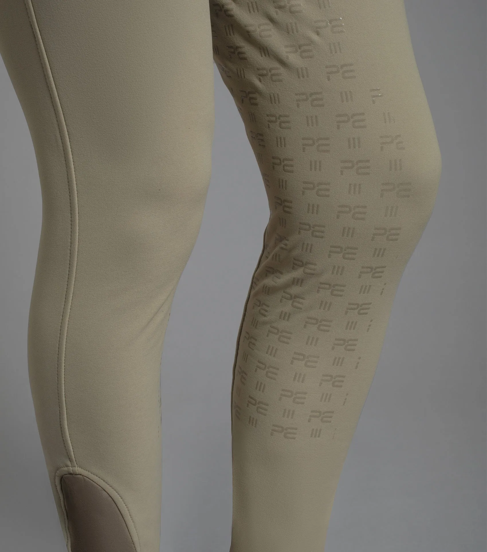 Levanzo Men's Full Seat Gel Competition Breeches Beige