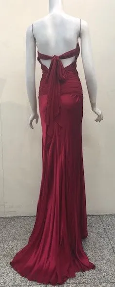 Long Silk Gown