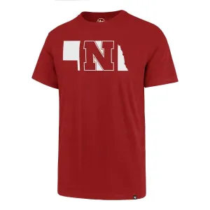 Nebraska Cornhuskers 47 Brand Red Regional Super Rival T-Shirt