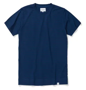 Norse Projects Niels Indigo Stripe T-Shirt – Indigo