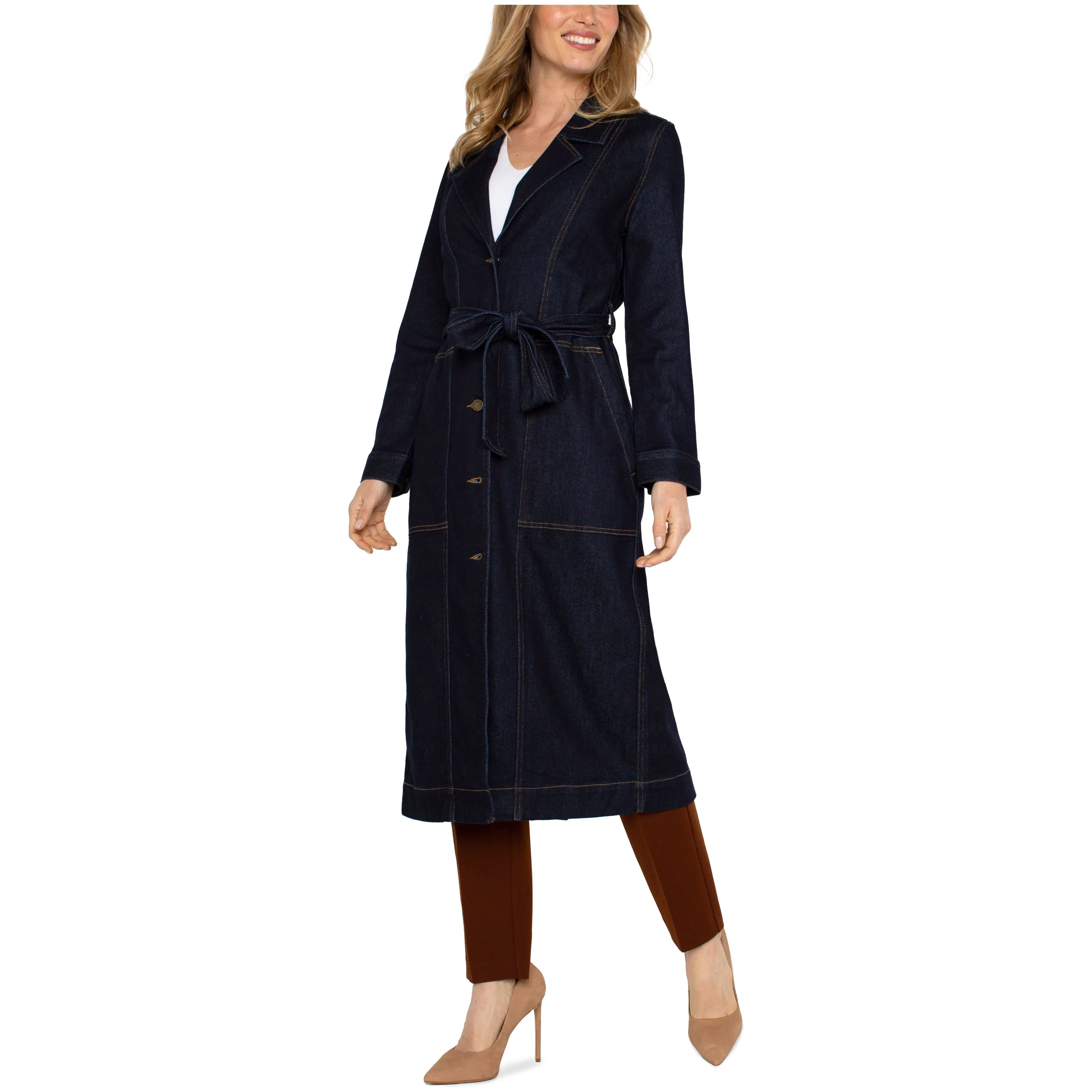 Notch Collar Duster