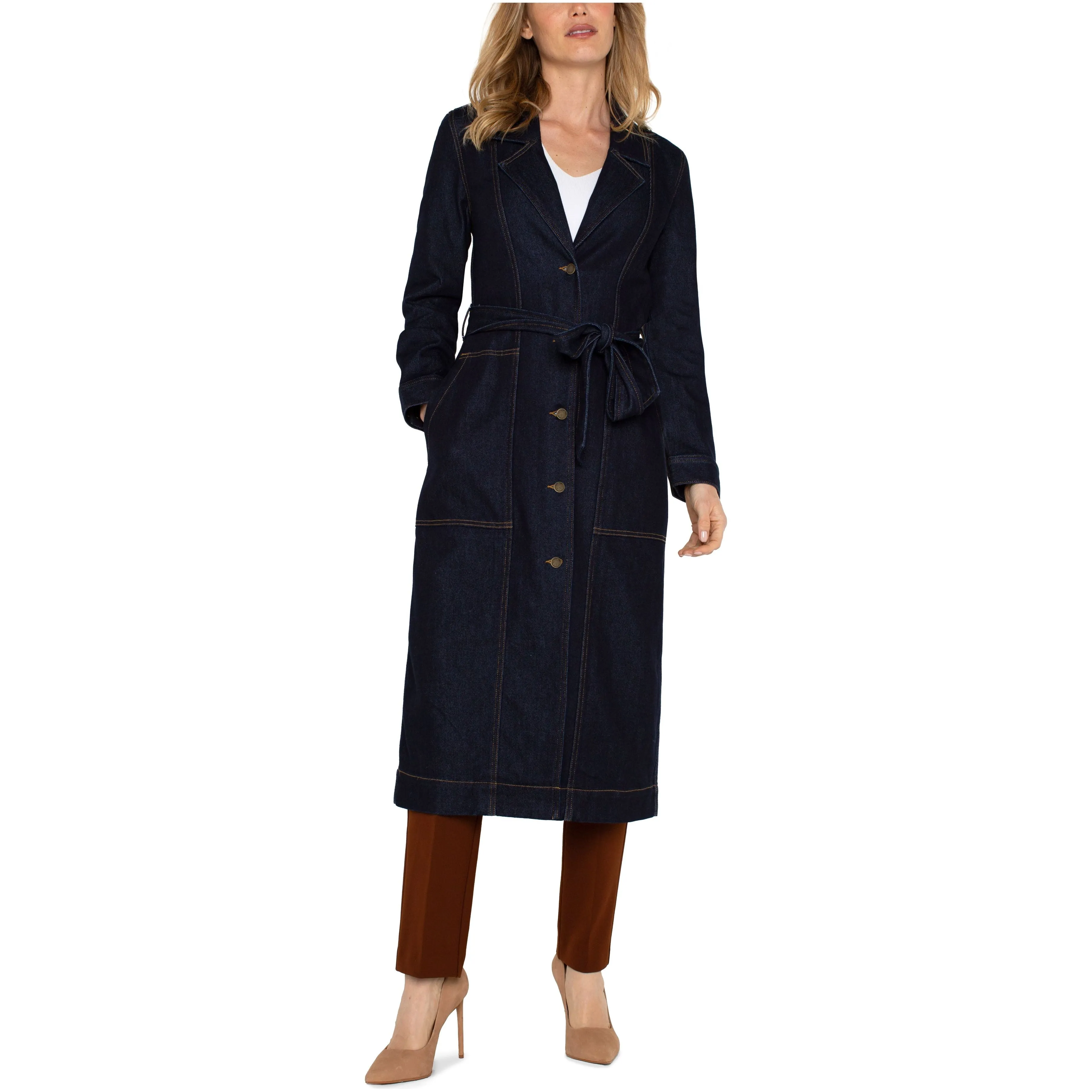 Notch Collar Duster