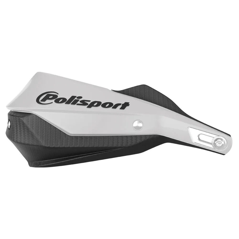 Polisport Blazer Handguards - White Black