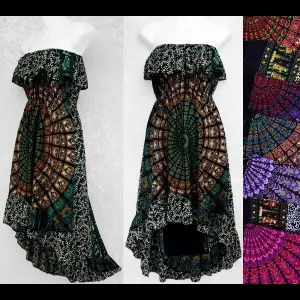 Primitive Mandala Flamenco Dress