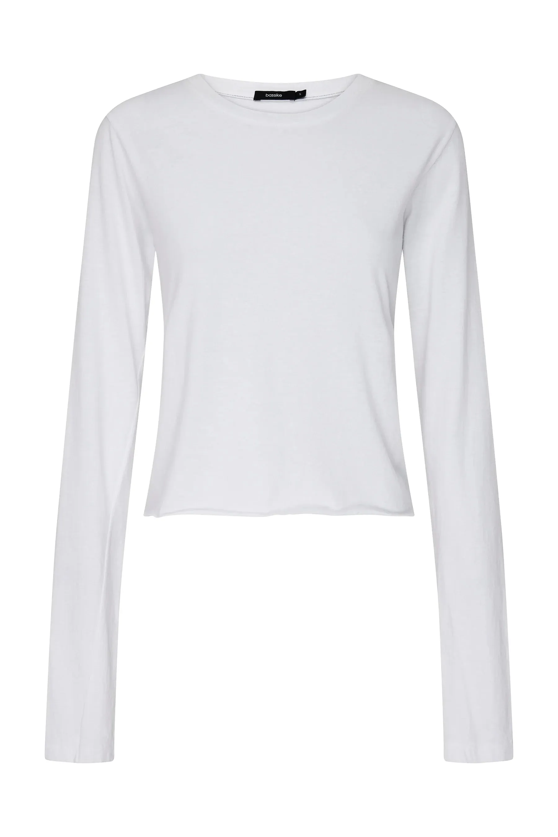 RAW EDGE BABY L/S TSHIRT - WHITE