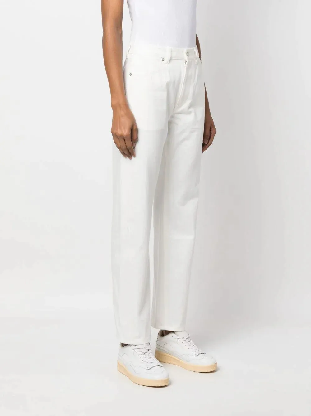 Slim Cropped Five Pocket Jeans