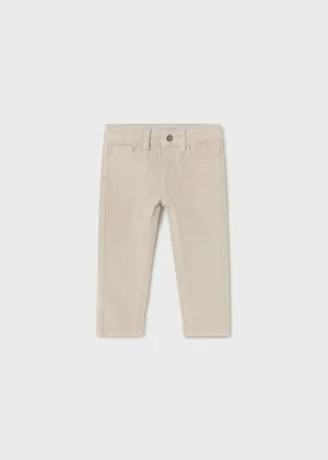 Slim Fit Micro-Cord Pants, Stone, 502