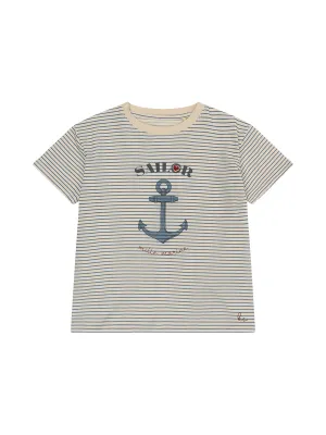 Striped Anchor Tee