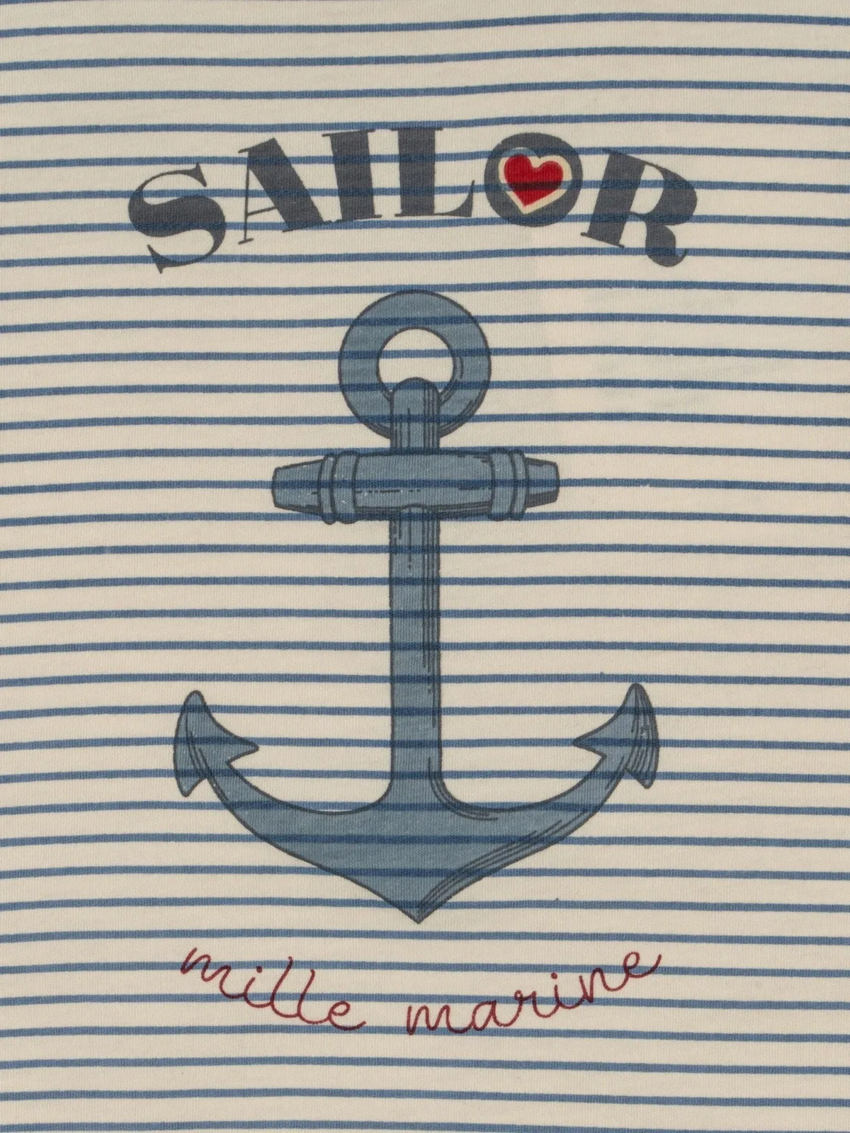 Striped Anchor Tee