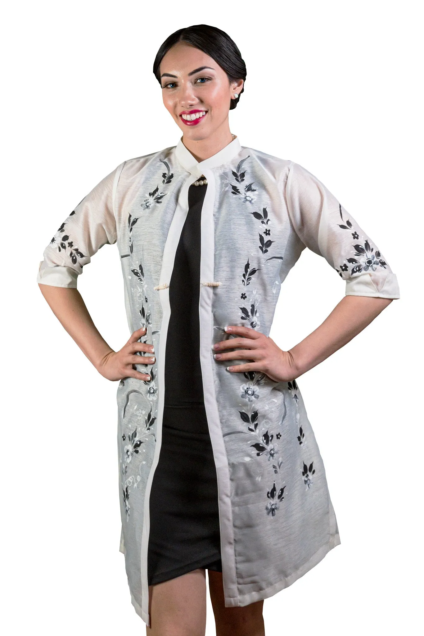 WZ01 - Women's Hand-Painted Blazer